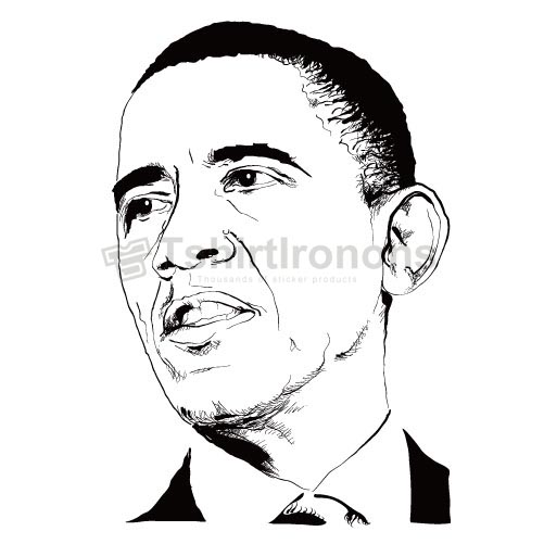 Obama T-shirts Iron On Transfers N6237